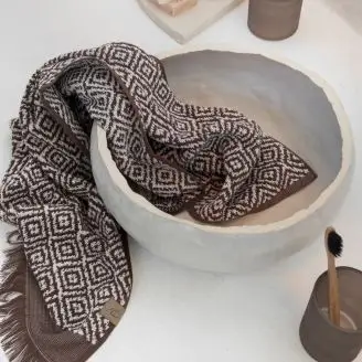 Morocco badehåndklæde - Brun - Håndklæder