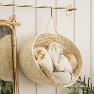 V&aelig;gkurv i majs - Stor - B: 31 H: 19 D: 22 - 